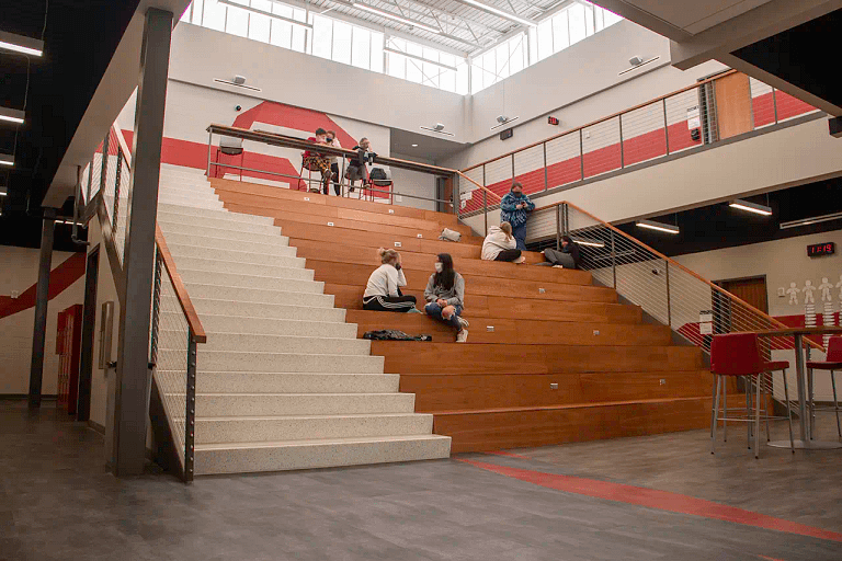 Stairs at Greene County High School and Academy